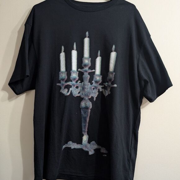 Nwt Candelabra black T-Shirt  size xs-s - Picture 12 of 12